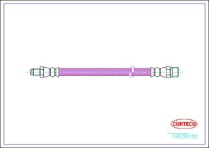 Fren Hortumu Arka Mercedes Vıto W638 96 03 - A6384282135