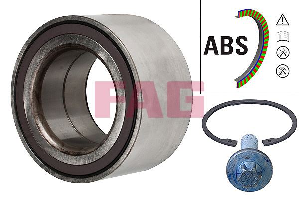 Teker Rulmanı On Mercedes W204 S204 X204 C218 X218 W212 S212 W221 C216 - A2219810406