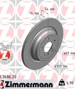 Fren Dıskı Arka Mercedes W166 C292 - A1664230012