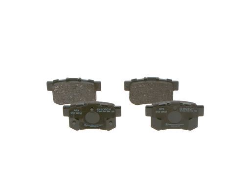 Arka Balata Fıat Sedıcı 1.6 16v 1.9d- Cıvıc Vıı 01 Vııı 05 Accord Vıı 98 Vııı 06 098 - 71750931-71768576-43022S5AJ00-