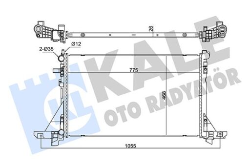 Motor Radyatoru Master Iıı 10 Movano B 10 2.3dcı - 214004474R-214101169R
