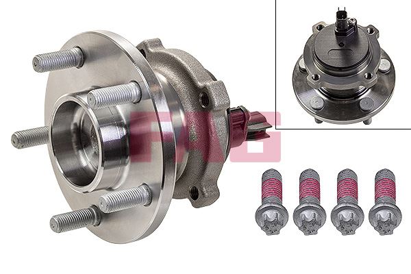 Arka Teker Poryası Rulmanlı Focus C-max 07 11 -focus Iı 04 11 Abs Li 5 Bijon Sensor Dahıl - 7M512C299AD-1766628-30736885