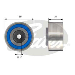 Triger Avara Gergi Rulmanı Peugeot 407-607-cıtroen C6-c5 2.7 3.0 Hdı - 0830.55-4S7Q6C348BC