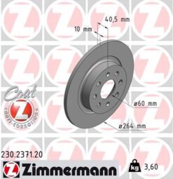Arka Fren Aynası Corsa E 14 Adam 13 Punto Evo-grande Punto 05 264x10x4dlxhavalı 15 İnç 55700592 - 93167282-569097-55700593-50902167