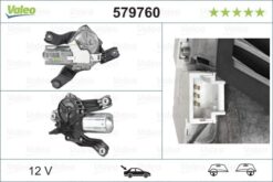 Silecek Motoru Arka Dacıa Logan Mcv 06 - 6001548990