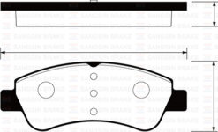 Ön Fren Balata Opel Corsa F 19- / Crossland 17- / Cıtroen C2 03- / C3 09- / Aırcross 17- / C4 04- / C-elysee 12- / Xsara 96- - 1647863780-4253.38-4252.59-4254.23