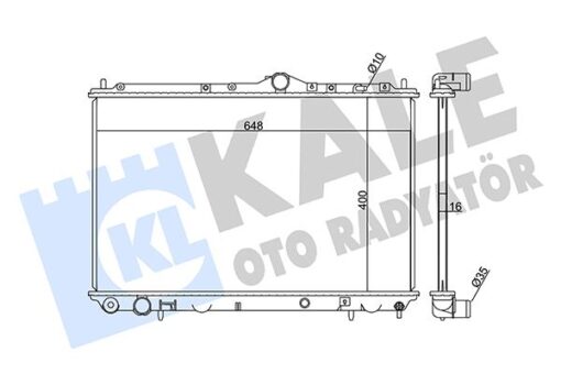 Radyatör Al/pl/brz Volvo S40 1.6 1.8 1.8i 2.0 1995-2004 V40 1.6 1.8 1.8i 2.0 1995-2004 - 8601843-8602065-8602107