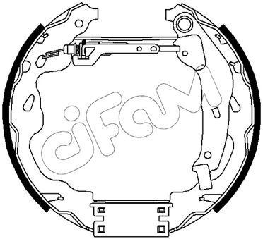 Arka Fren Balata Yay Takımı Silindir Kiti Cıtro N C1 Iı 14 Peugeot P108 14 Toyota Aygo 14 - 4241.N2-4242.28-4402.F0-4310.28