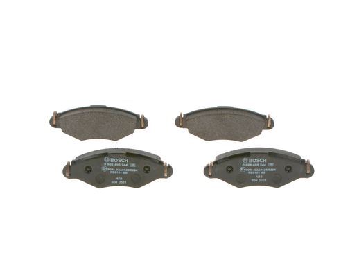 Ön Fren Balatası Peugeot P206 1.4 1.6 09/98 P306 1.4 1.6 5/93 0986tb2316 - 4254.94-421.91-4253.20-WVA23205