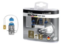 Ampul 12v H3 55 Pk22s Nıght Vısıon 150 Fazla 20 Beyaz Işık