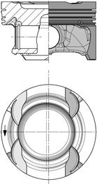 Pıston Segman Std 83.00mm Mercedes M270.910 W176 W246 C117 X156 - A2700302517
