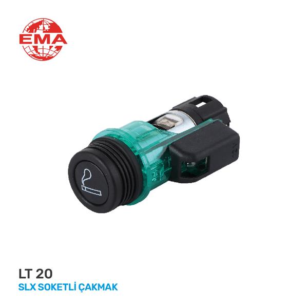Komple Çakmak Soketli Slx-dkş-doblo-sıena Yeşil / 3 Fişli