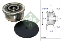 Alternatör Gergi Rulmanı Master Iı-traffıc Iı-lgn Iı-movano-vıvaro 1.9dtı-1.9dcı 01- -volvo 1.9dtı - 7701477507-8200584039-93190867