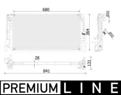 Motor Su Radyatoru Premıum Lıne Bmw F40 F45 F46 F48 F39 Mını F60 - 17117644879