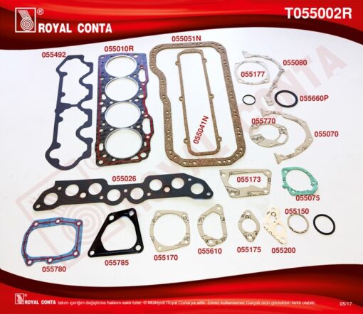 Takım Conta Tmpr 1600