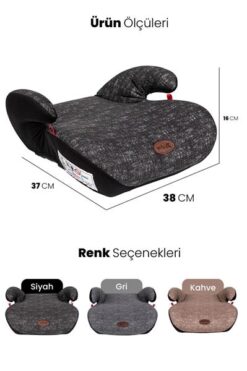Bebek Koltuk Yükseltici Bodster Siyah Yaş Grup Iı-ııı/15-36 Kg - MO15303178-S