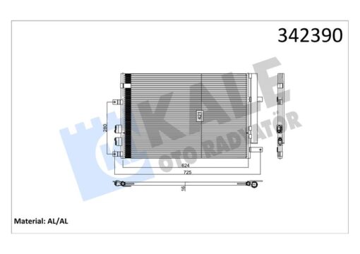 Klima Kondenseri Alfa Romeo 159-brera-spıder Al-al - 50507287-60694767