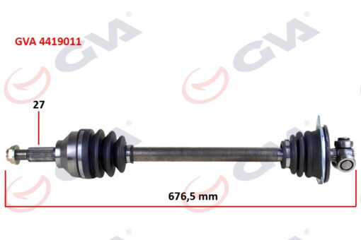 Komple Aks Sol Trafıc Iı-opel Vıvaro 1.9 Dcı 01 676mm - 391018828R-8200334338-91166708