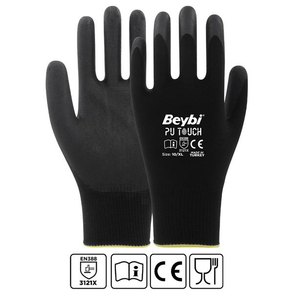 Nitril Eldiven No:10 Siyah Pk:12 Lik Hırdavat - 7711420769-7711780097