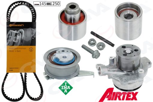 Devirdaimli Triger Seti Golf7-a3-leon-passat-tiguan 1.6-2.0 Tdi 13 Clha/b-dcxa-crlb-cuvc-crka-crkb - 04L198119B-04L198119A-04L121011E