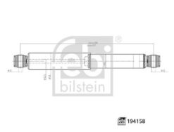 Arka Amortisör L/r Vw Amarok 2.0 Tdı 2012 - 2H0513029J-2H0513029F-2H0513029H