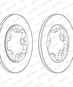 Arka Fren Dıskı Transıt V363 14 Tek Teker A.ceker Duz 308mm 5 Bıjon - BK312A315AB-KK312A315AA-1815599