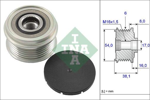Alternatör Kasnağı Astra H-combo C-corsa C-d-merıva 1.3 Cdtı-doblo-grande Punto-lınea 1.3 Mtj - 93192631-77362721-55186280-1204517