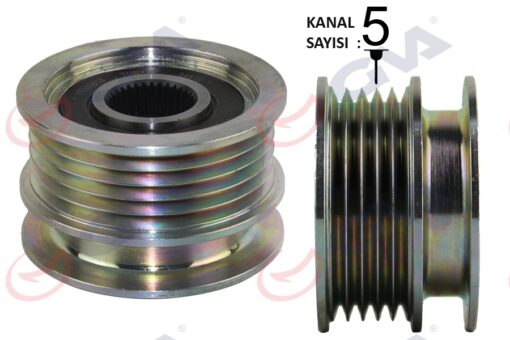 Alternatör Kasnağı Rulmanlı Polo 1.7 Sdı-1.9d-sdı 94-01 -seat Arosa 1.7 Sdı 97-04 - 038903119Q