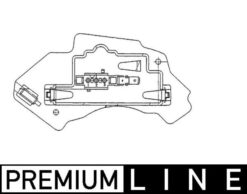 Klıma Fan Regulatoru Mercedes E-class W210 S210 - A2108206110