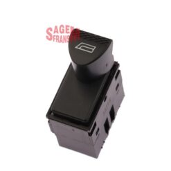 Cam Açma Düğmesi Palıo - Albea Tekli Siyah - 98809718