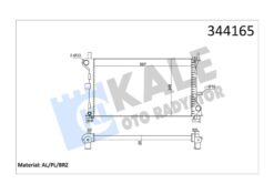 Motor Su Radyatoru Focus I 1.6 16v / 2.0 16v 98 04 Otomatık Sanzm. 600 348 26 - ME98AB8005DF-98AB8005KF-1671967