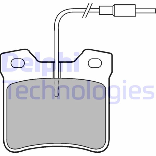 Fren Balatası Arka Mercedes W638 B901 B902 . Peugeot 406 605 - A0034200020-4251.93
