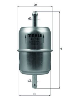 Yakıt Fıltresı Mercedes M102 190 W201 W123 W124 W460 - A0024770001