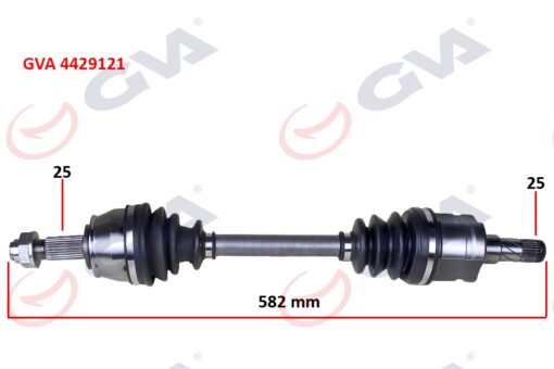 Komple Aks Sol Lınea 1.6 Mjt 07- Fıorıno 1.3 Mjt A/t 08-13 İç Aks Kafalı - 51785060-51808108-46308521