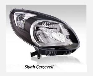 Far Siyah Çerçeveli Manuel Sağ Renault Kangoo 13 - 260103948R
