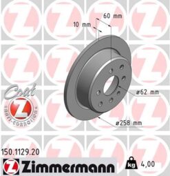 Fren Diski Arka Bmw E30 - 34211119581-34216755408