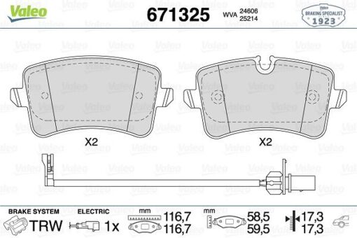 Arka Balata Audı A4 R84 12 A5 13 A6 11 A7 14 Q5 12 2.0tdi 3.0tdi Porsche Macan 14 - 4G0698451-4G0698451A