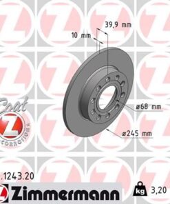 Arka Fren Aynası Audı A4 8e2.b6 11/00 A4 Avant 8e5.b6 09/01 Seat Exeo 09 245x9.9x10dl 986478986-df4186 - 8E0615601B-8E0615601P