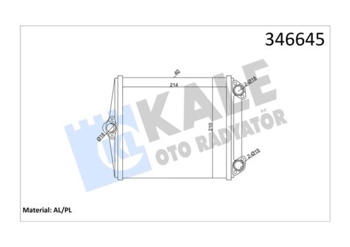 Kalorıfer Radyatoru Mercedes S-class W126 85 91 - A0028355301