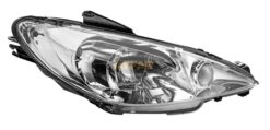 Far Sinyal Sol Şeffaf P206 03-10 Elektrikli H7 H7 - 6204.S9