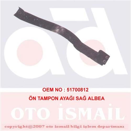 Ön Tampon Ayağı Sağ Albea - Palıo 210020 - 51700812