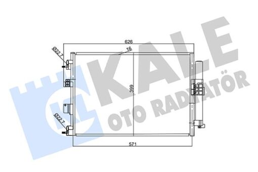 Klıma Radyatoru Kondanser Focus Iıı 14 C Max 15 Connect 13 Kuga Iı 14 17 1.0 Ecoboost 1.5tdcı 1.6tdcı E5 - DV6119710AB-DV6119710DB-1907402