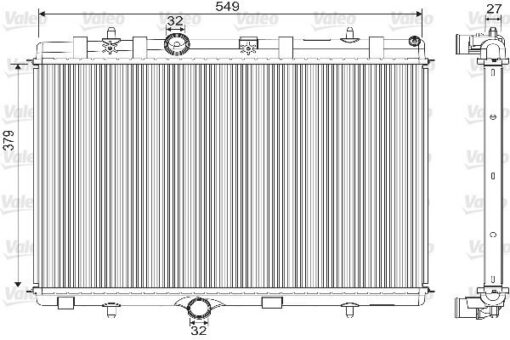 Radyatör Cıtroen C2-c3-ds3 Peugeot 207-208-301-2008 - 1333.89-1330.P8