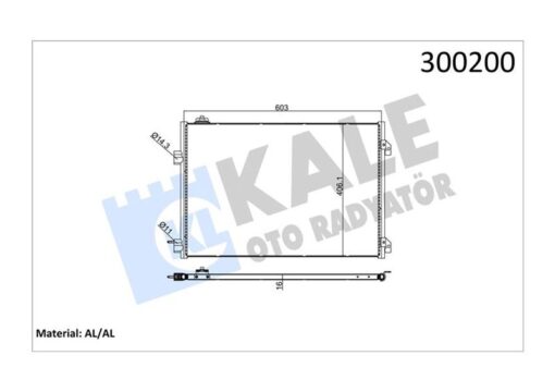 Klima Kondenseri Clıo Symbol 1.5 Dcı 04 Mek 658x411x16 - 8200245598