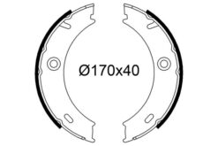 Fren Balatası Arka Park Frenı Mercedes Sprınter B901 B904 . Vw Lt 28-35-46 - A0024205920-2D0698525A