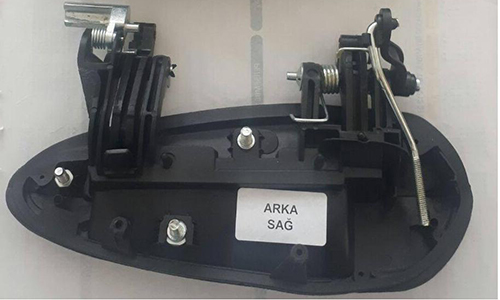 Dış Kapı Kolu Arka Sağ Lınea Gri Boyalı - 735499510-735438644-735499525