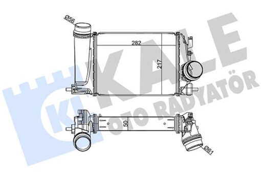 Turbo Radyatörü Intercooler Mgn Iv Grandtour 1.2 Tce 16 Nıssan Qashqaı 1.2 Dıg-t - 144614ED0A