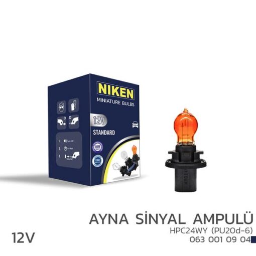 Nıken 12v Hpc24wy Ayna Sinyal Amp Pu20d-6 Amb 10lu - UNIVERSAL