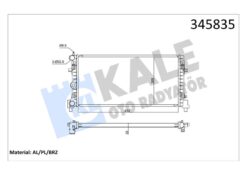 Su Radyatörü A1 10 Ibıza Iv-toledo Iv 08 Fabıa Iı-rapıd-roomster 06 Polo 09 1.2 1.6 1.9tdı 1.2 1.4tsı 1.2tfsı Mt Brazıng 650x308x26 6r0121253n-6rf121253 - 6R0121253-6R0121253A-6R0121253L
