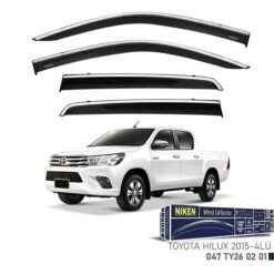 Kromlu Cam Rüzgarlığı Toyota Hılux 2015- 4lü